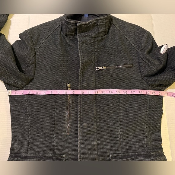 John Barritt Black Tweed Lined Mens Car Coat - Picture 9 of 12